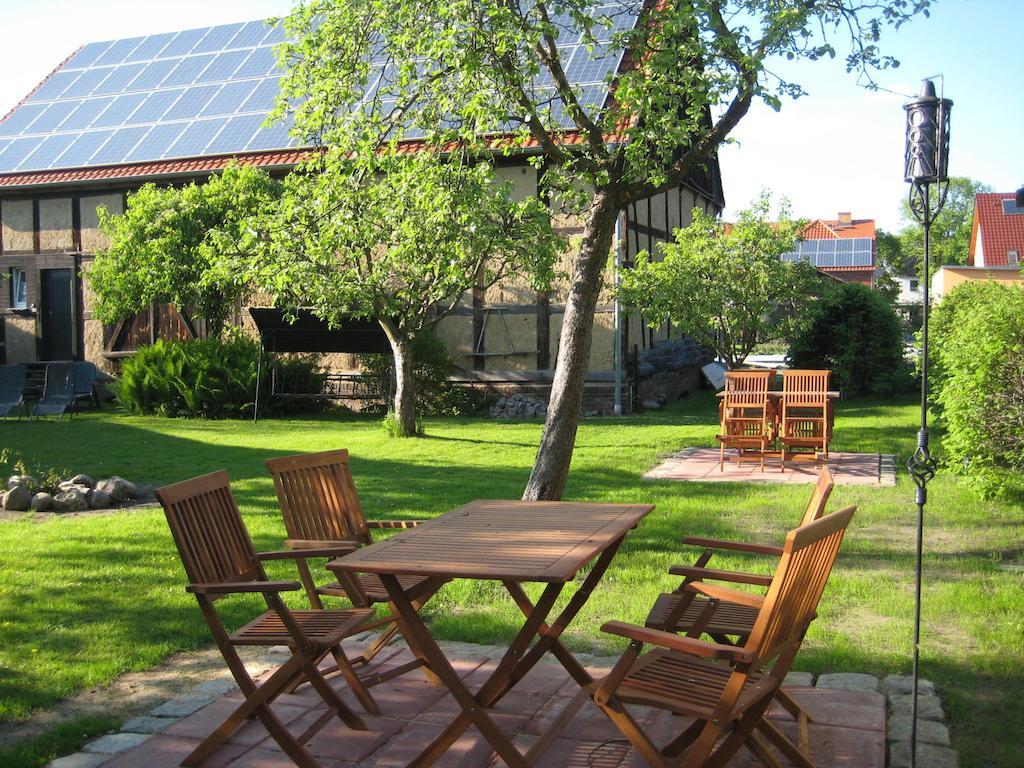 Ferienwohnung Storchenblick Schlepzig Exterior foto